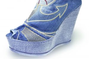 kožená a atestovaná obuv Riflové polokozačky Bluemoon 4048 s Kotvou Starbluemoon