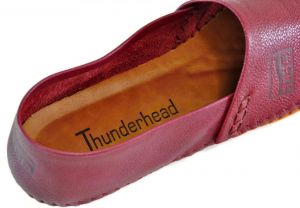 kožená a atestovaná obuv Panské kožené mokasíny 1091 bordo Thunderhead
