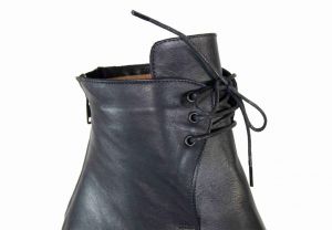 kožená a atestovaná obuv Zimní kotníčkové boty na klínku "BUENO " 301 - dvojí zapínání