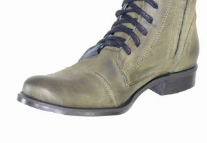 kožená a atestovaná obuv Kotníkové kožené botky "819" Exquisite