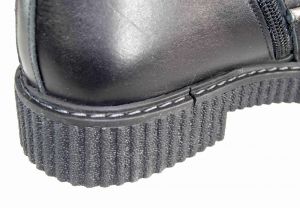 kožená a atestovaná obuv Kotníková obuv s elastickým prvkem Di Lusso Italy