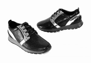 kožená a atestovaná obuv Sneakersy Donna Style 1995
