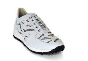 Sportovně laděné bílé boty “Marcellashoes“ 3651 s perforací  | 36 , 37 , 38 , 39 , 40 