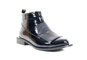 kožená a atestovaná obuv Dámské zateplené kotníčkové kožené boty „Marcella“ 731, černé