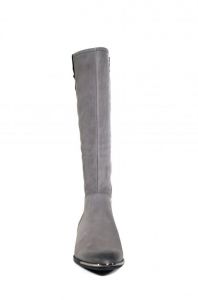 kožená a atestovaná obuv Zimní kozačky CheBello B.1787 s perforací ,, dírkování ♦️ ", šedá