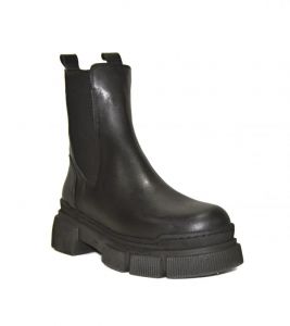 Černé zimní kotníčkové boty, „21103“ | 36, 39