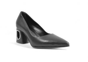 kožená a atestovaná obuv Kožené lodičky v módním trendu “ METÍN AYAKKABI“ 341, černé