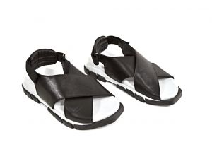kožená a atestovaná obuv Letní sportovně laděné sandály „Crux“ 9100-2