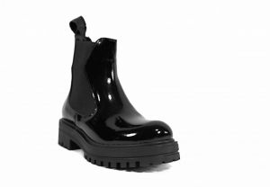 Černé kotníkové boty zateplené „DONNA STYLE“  | 37, 39, 40