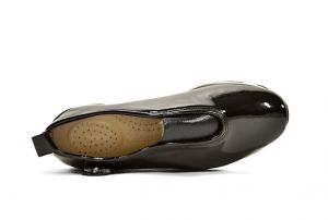 kožená a atestovaná obuv Stylové dámské mokasíny Marcella 402, černé